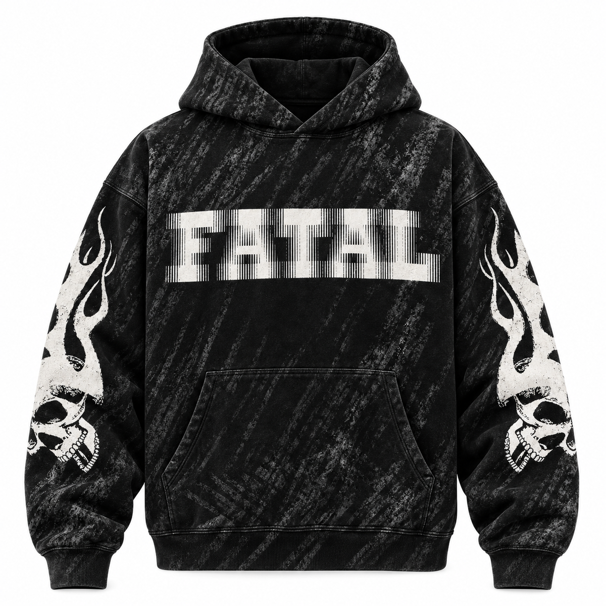 Fatal Rhinestone "BLACK" Hoodie