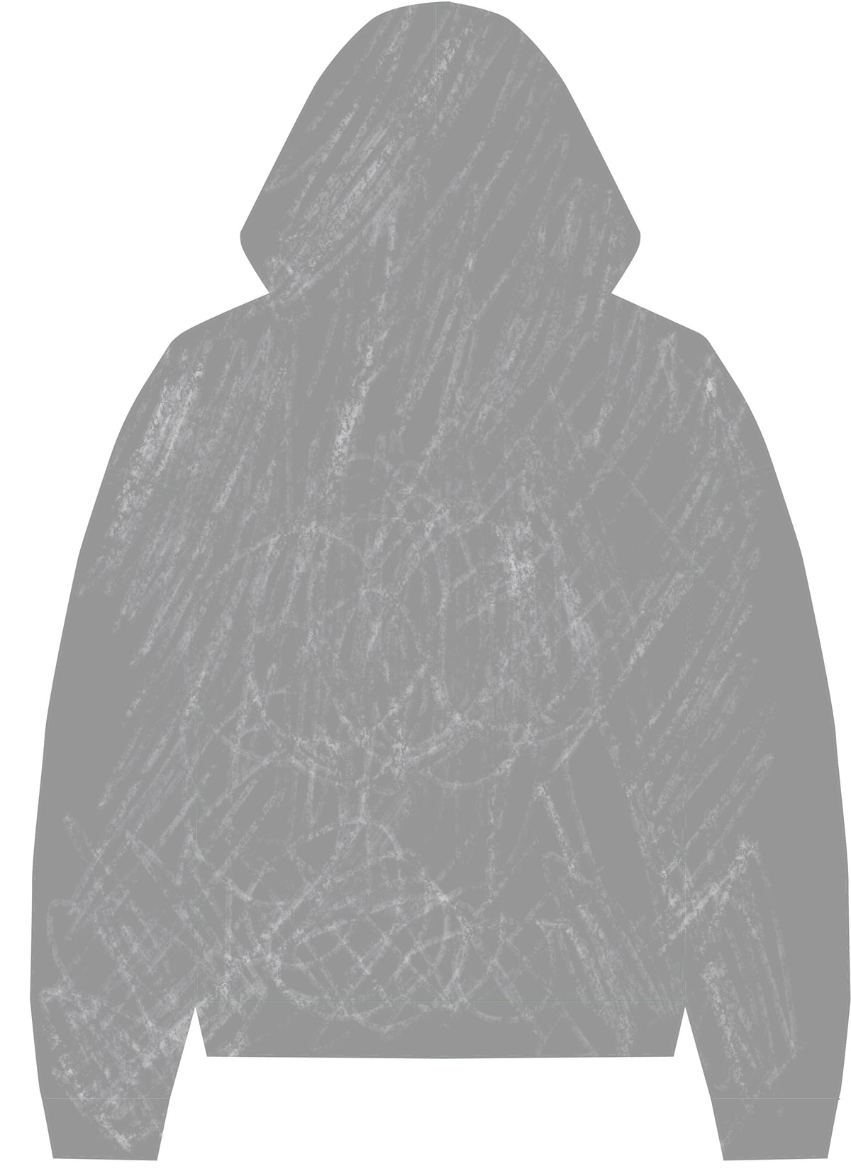 Fatal Rhinestone "Gray" Hoodie