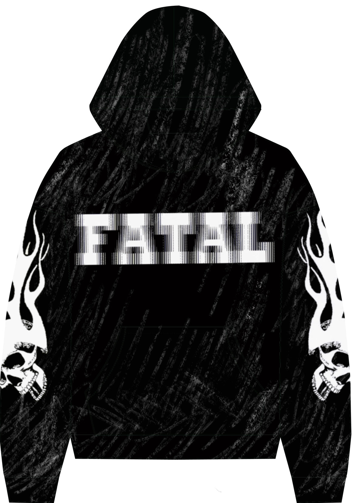Fatal Rhinestone "BLACK" Hoodie